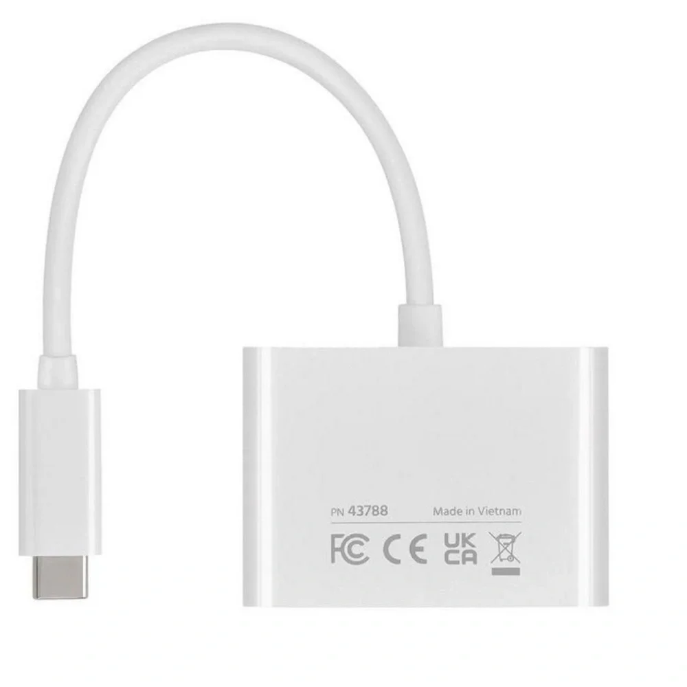 NWT Monoprice 3-in-1 USB-C to HDMI Multiport Adapter Compatible USB-C Laptops